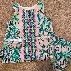 EUC Lilly Pulitzer baby dress